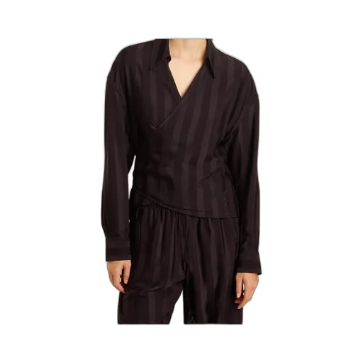 Golden Goose Deluxe Brand Wrap Striped Shirt