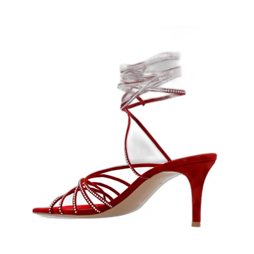 Gianvito Rossi Embellished Tied Fastened Sandals