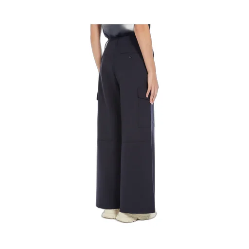 Wool-Blend Cargo Trousers