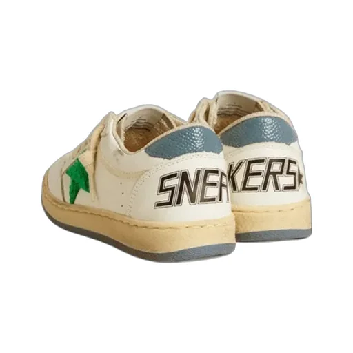 Golden Goose Kids Star Detailed Lace-Up Sneakers