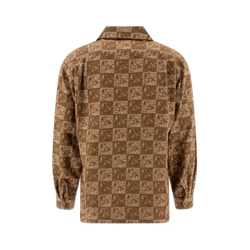 Checkerboard-Pattern Jacket