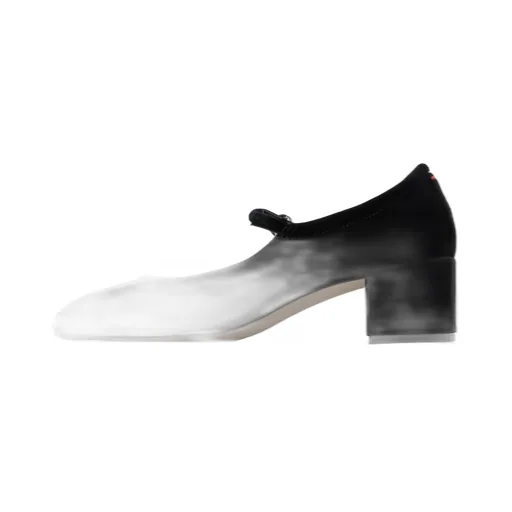 Aline Velvet Mary Jane Pumps