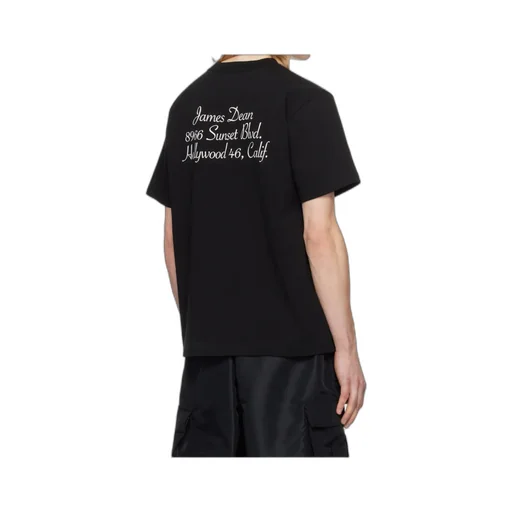 Sacai James Dean Graphic Printed Crewneck T-Shirt