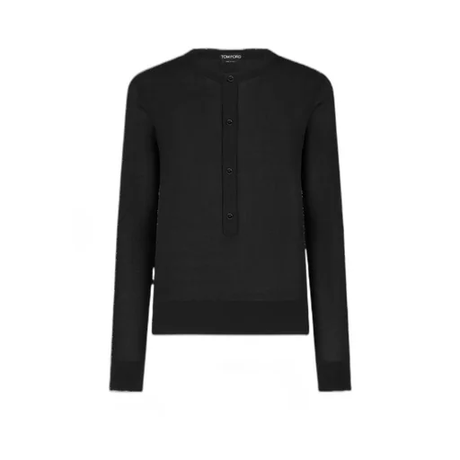 Four-Button Henley