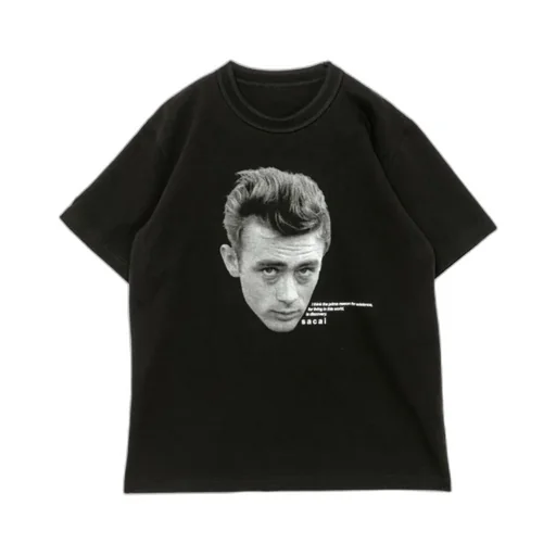 Sacai James Dean Graphic Printed Crewneck T-Shirt
