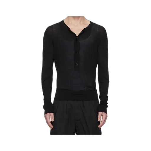 Four-Button Henley
