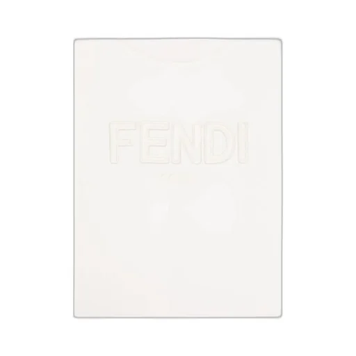Fendi Kids Logo Embroidered Sweatshirt