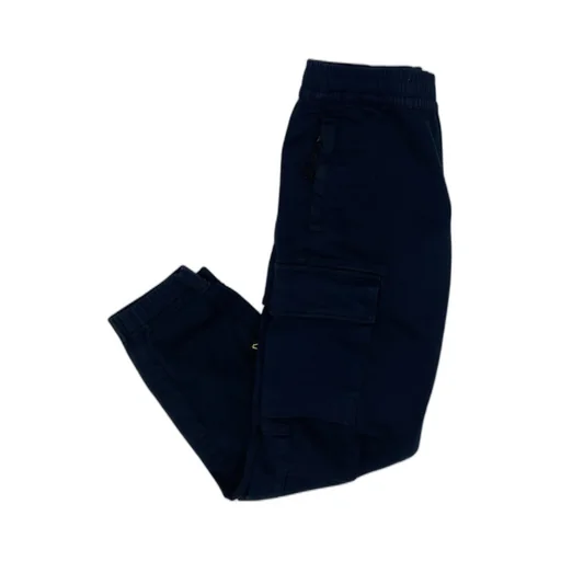 Stone Island Junior Compass Patch Tapered Trousers