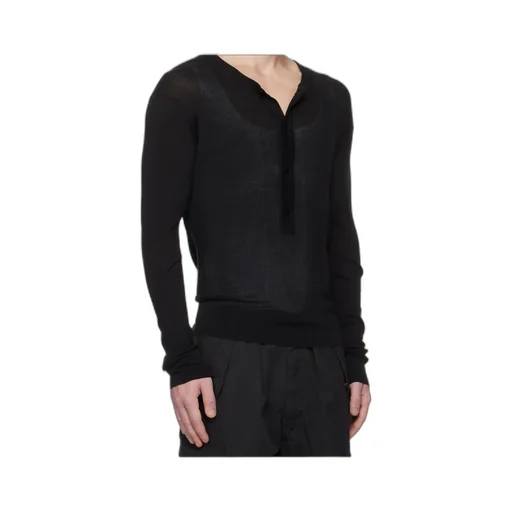 Four-Button Henley