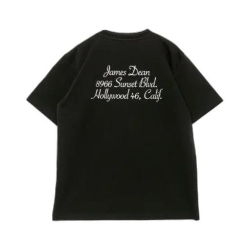 Sacai James Dean Graphic Printed Crewneck T-Shirt