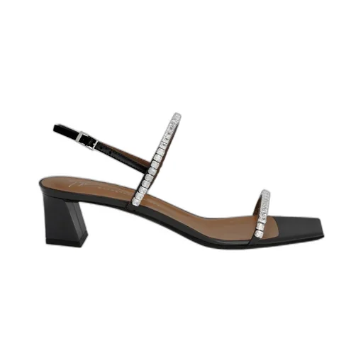 Giuseppe Zanotti Valentiine Rhinestone Sandals