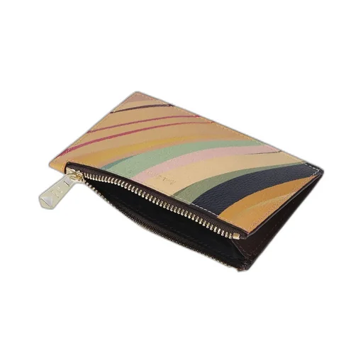 Paul Smith Dusky Swirl Small Zip-Fastening Purse