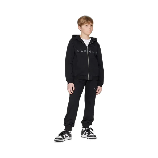 Givenchy Kids Elastic Waist Logo Pants