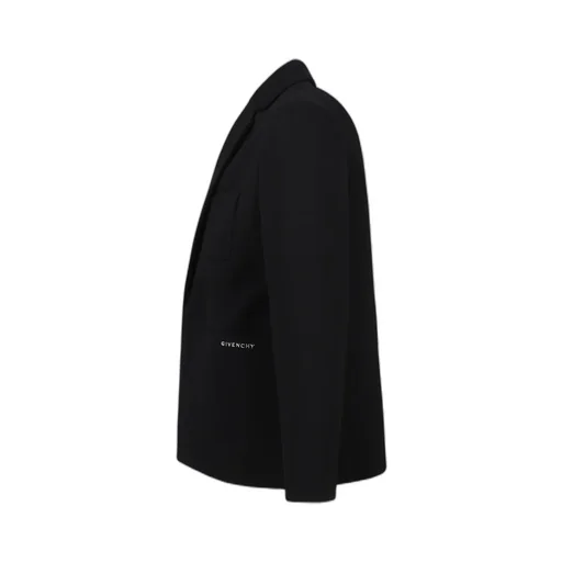 Givenchy Kids Single-Breasted Rear Slit Blazer