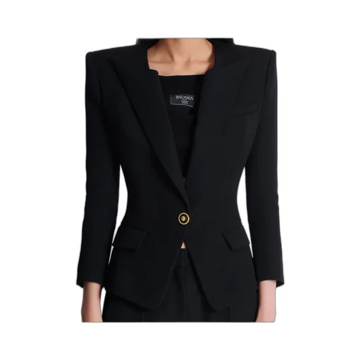 Grain De Poudre 1-Button Jacket