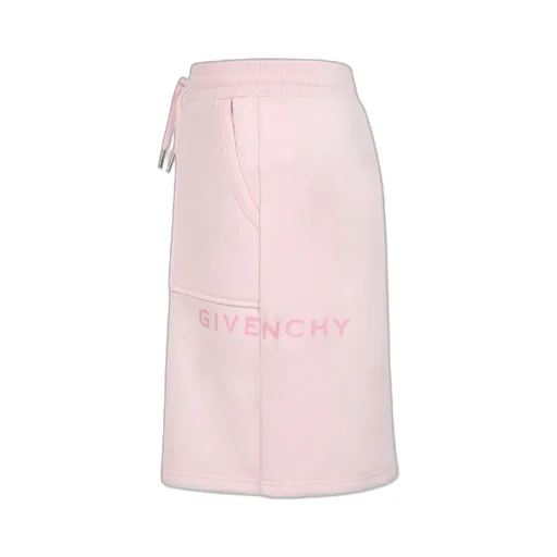Givenchy Kids Logo-Print Drawstring Skirt