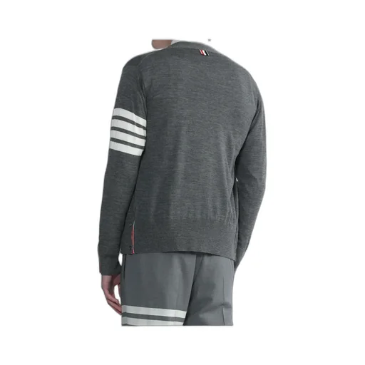 V-Neck Long-Sleeved Cardigan