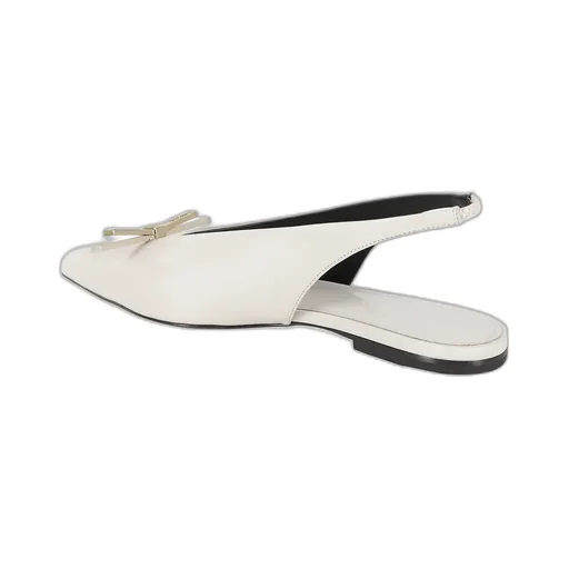 Half-Heeled Flat Sandals