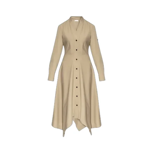 Long-Sleeved Dress