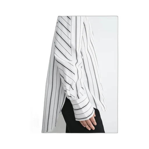 TotÊMe Striped Collared Long-Sleeve Shirt