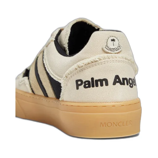 Moncler X Palm Angels Monaco2 Canvas & Suede Sneakers