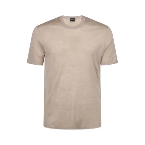 Short-Sleeved Knitted T-Shirt