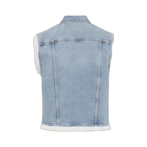 Lapel Sleeveless Vest