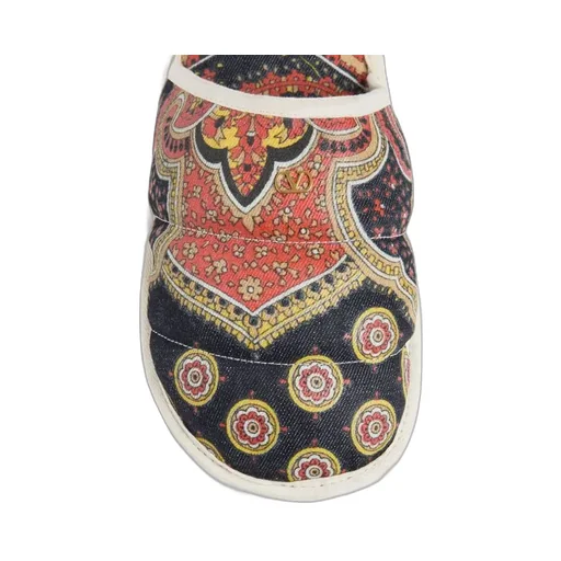 Valentino All-Over Patterned Slip-On Slides