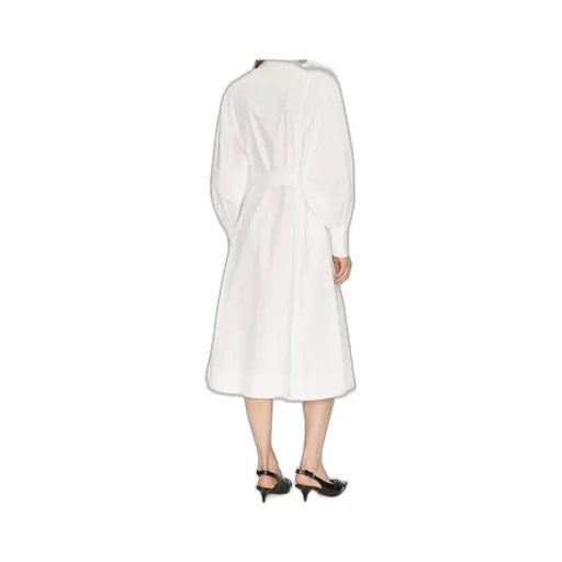 Poplin Midi Dress