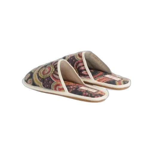 Valentino All-Over Patterned Slip-On Slides