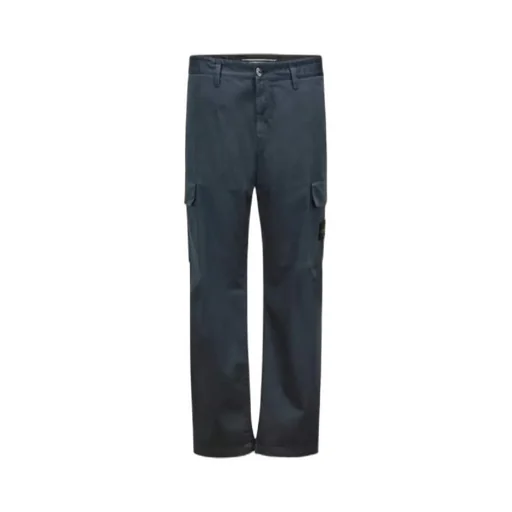 Stone Island Logo Patch Regular Fit Cargo Pants