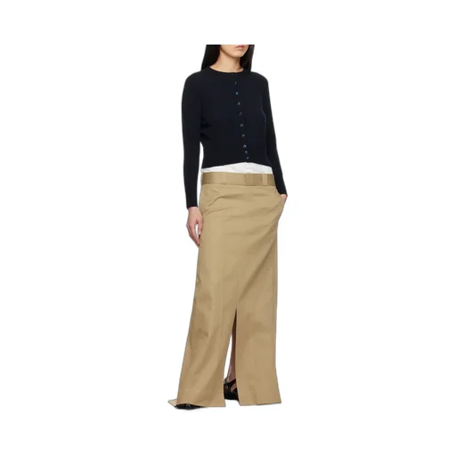Maison Margiela Cropped Crewneck Cardigan