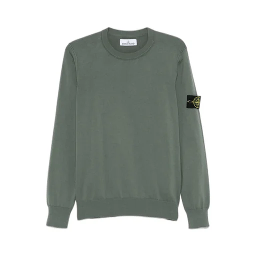 Stone Island Logo Patch Crewneck Sweater