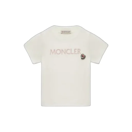Embroidered Logo Cotton T-Shirt