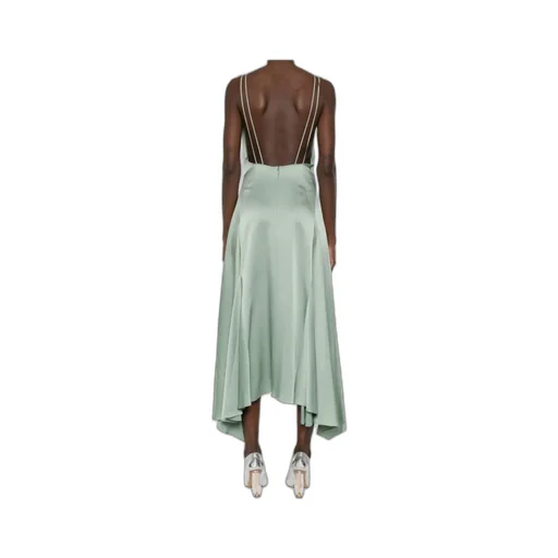 Open-Back Midi Dress