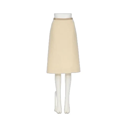 Valentino Tweed Flared Skirt