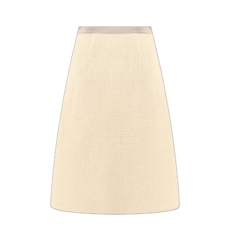 Valentino Tweed Flared Skirt