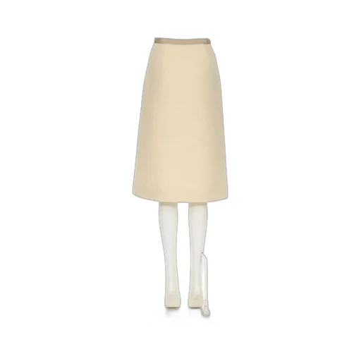Valentino Tweed Flared Skirt