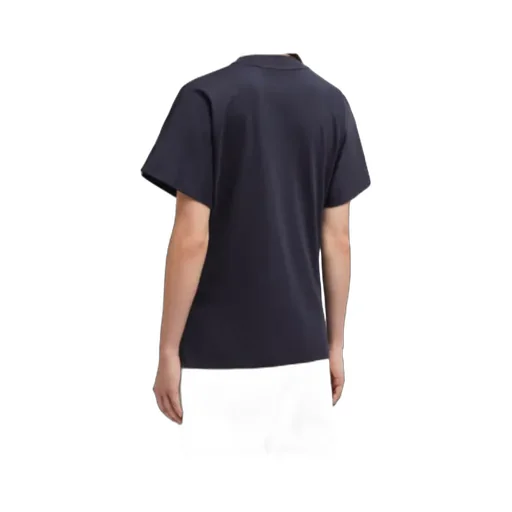 Embroidered Cursive Logo Cotton T-Shirt
