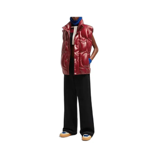 Moncler X Palm Angels Logo Patch Wide-Leg Jeans