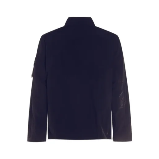 Stone Island Collared Logo Patch Jacket