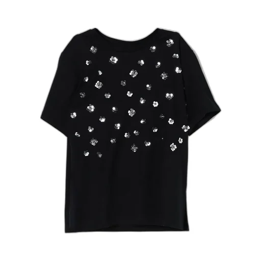 Weekend Max Mara Cabina Sequin Embellished Crewneck T-Shirt