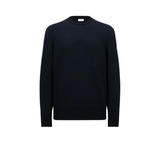Logo Patch Cotton Sweater