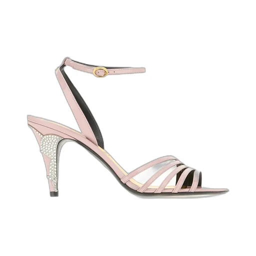 Valentino	Ladycrush Ankle-Strap Open Toe Sandals