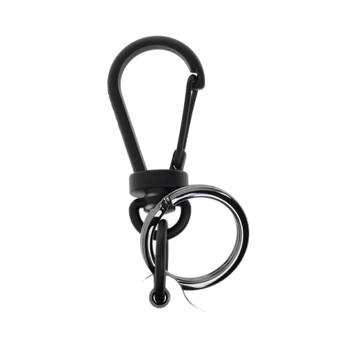 Logo-Embossed Keyring