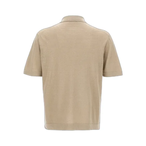 Zanone Lapel Short-Sleeved Shirt