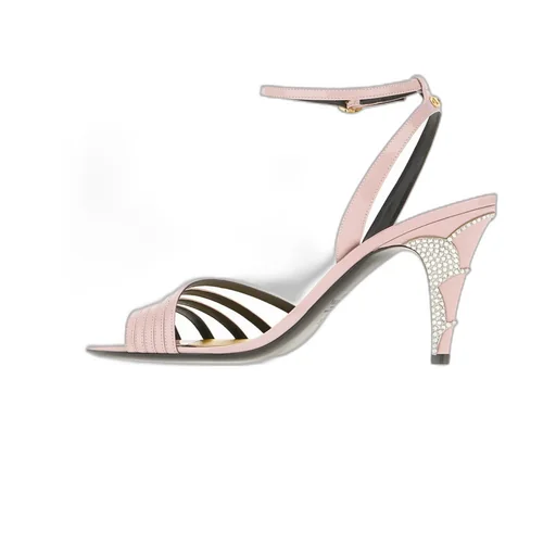 Valentino	Ladycrush Ankle-Strap Open Toe Sandals