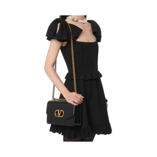 Valentino Bow Detail Mini Dress