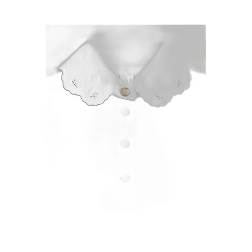 Valentino Embroidered Collar Top