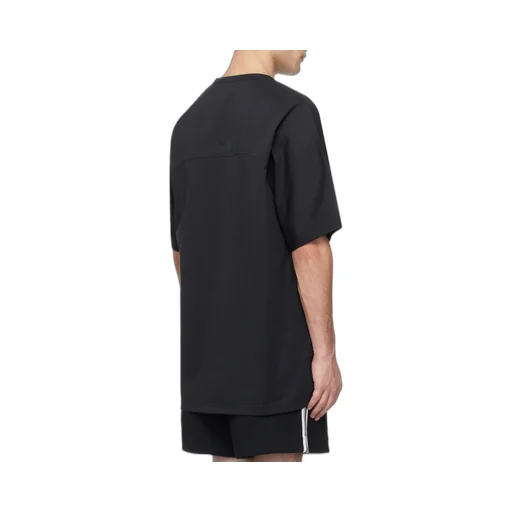 Y-3 Mesh Detailed Crewneck T-Shirt